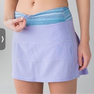 Lululemon Pace Rival Skort Lilac